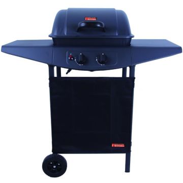 BARBECUE SANDRI GAS ARGENTINA 2 FUOCHI ACCIAIO 5 KW